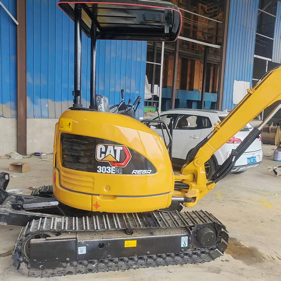 Мини багер CATERPILLAR 303E CR: снимка 8