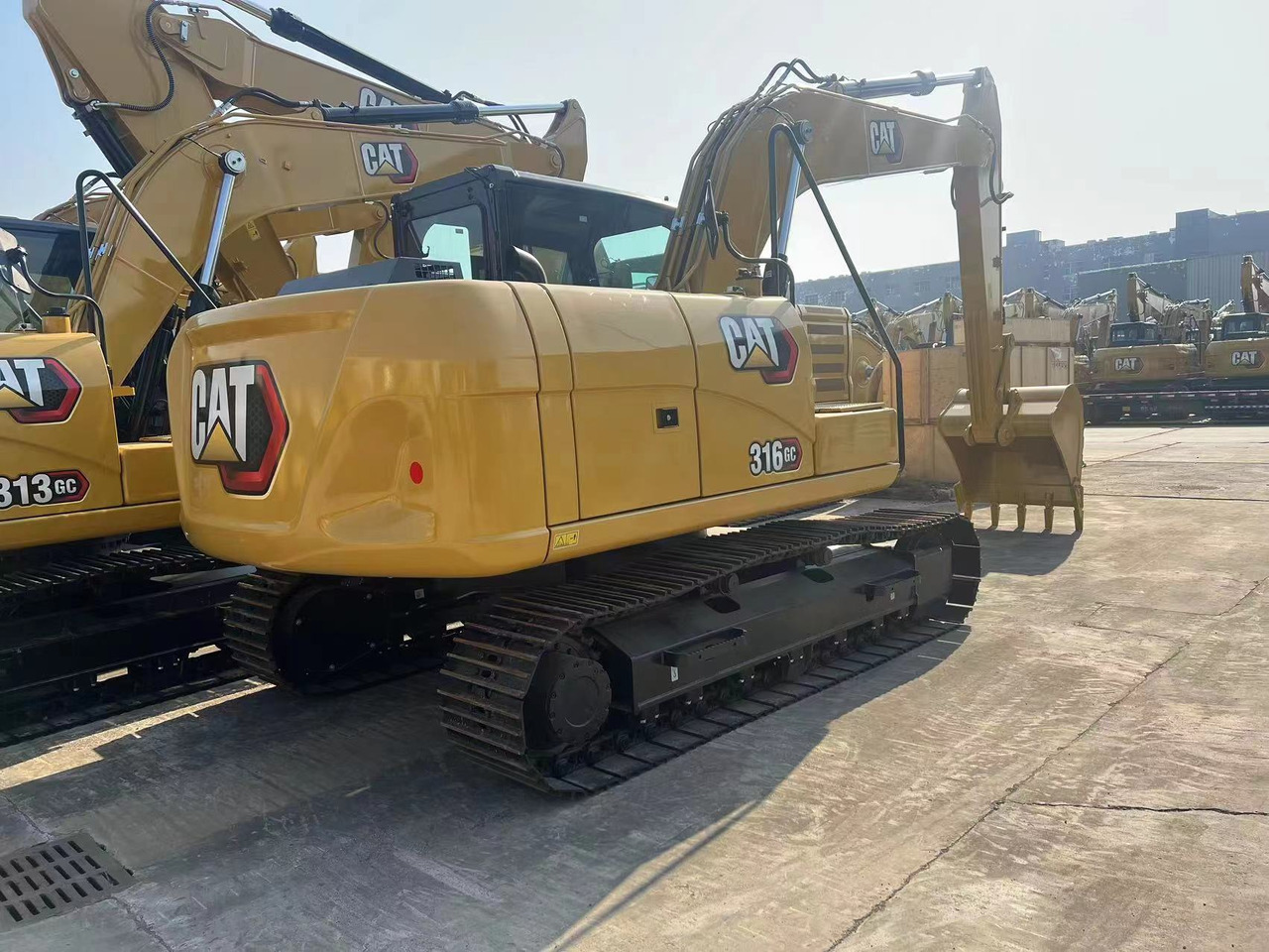 CATERPILLAR 316GC - Верижен багер: снимка 1 CATERPILLAR 316GC - Верижен багер: снимка 1