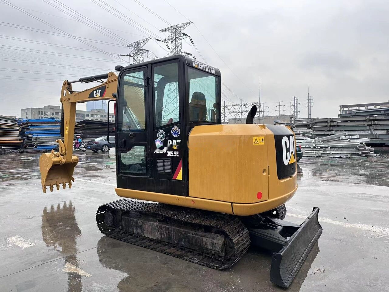 Caterpillar 305.5E - Мини багер: снимка 1 Caterpillar 305.5E - Мини багер: снимка 1