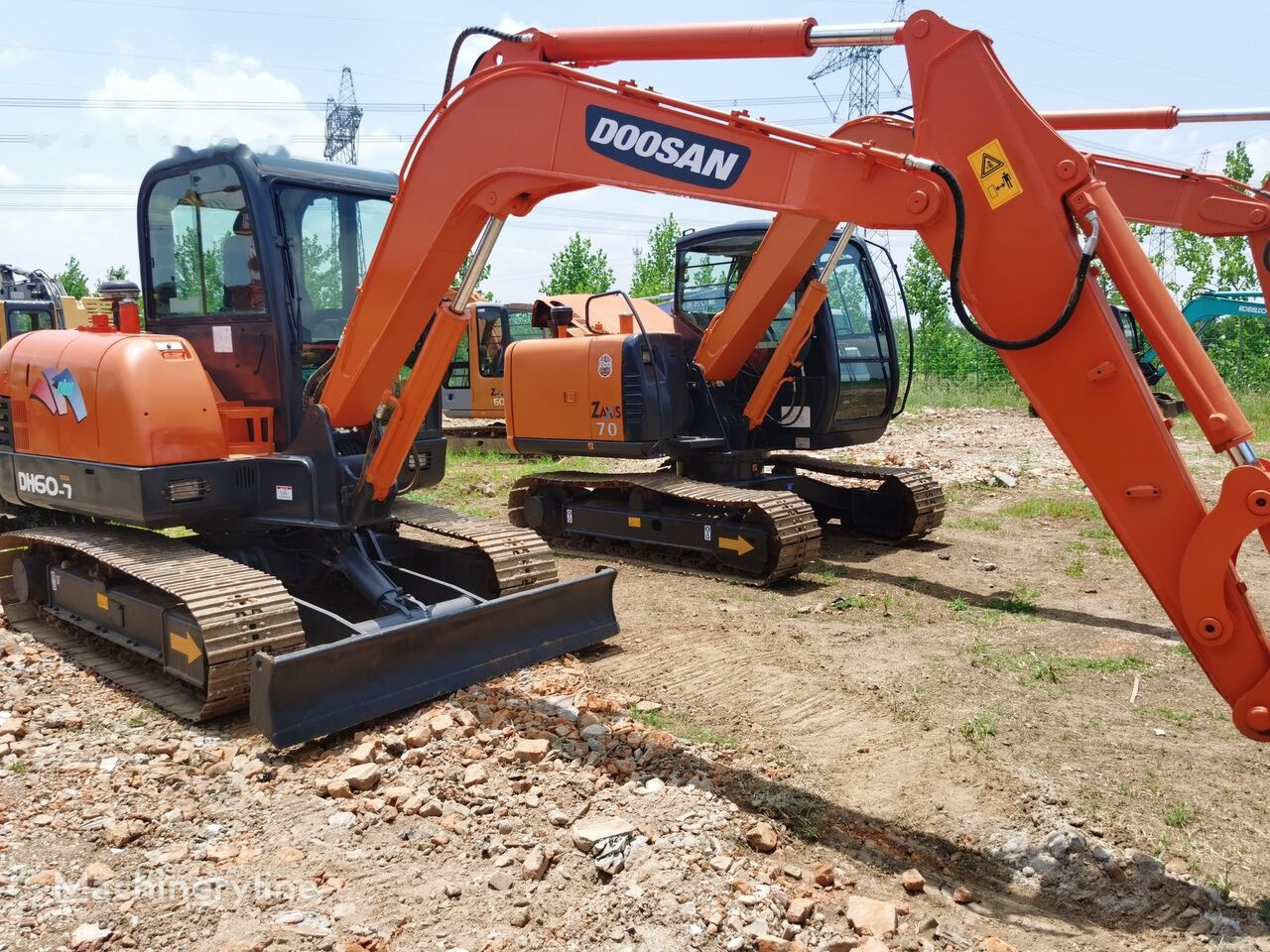 Doosan DH60-7 - Мини багер: снимка 5 Doosan DH60-7 - Мини багер: снимка 5