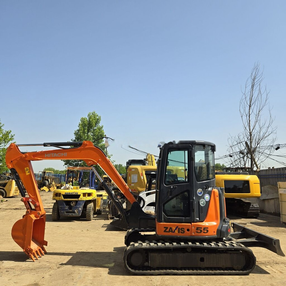 Hitachi ZX55 - Мини багер: снимка 5 Hitachi ZX55 - Мини багер: снимка 5