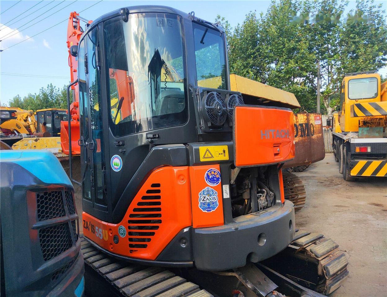 Hitachi ZX55UR - Мини багер: снимка 5 Hitachi ZX55UR - Мини багер: снимка 5