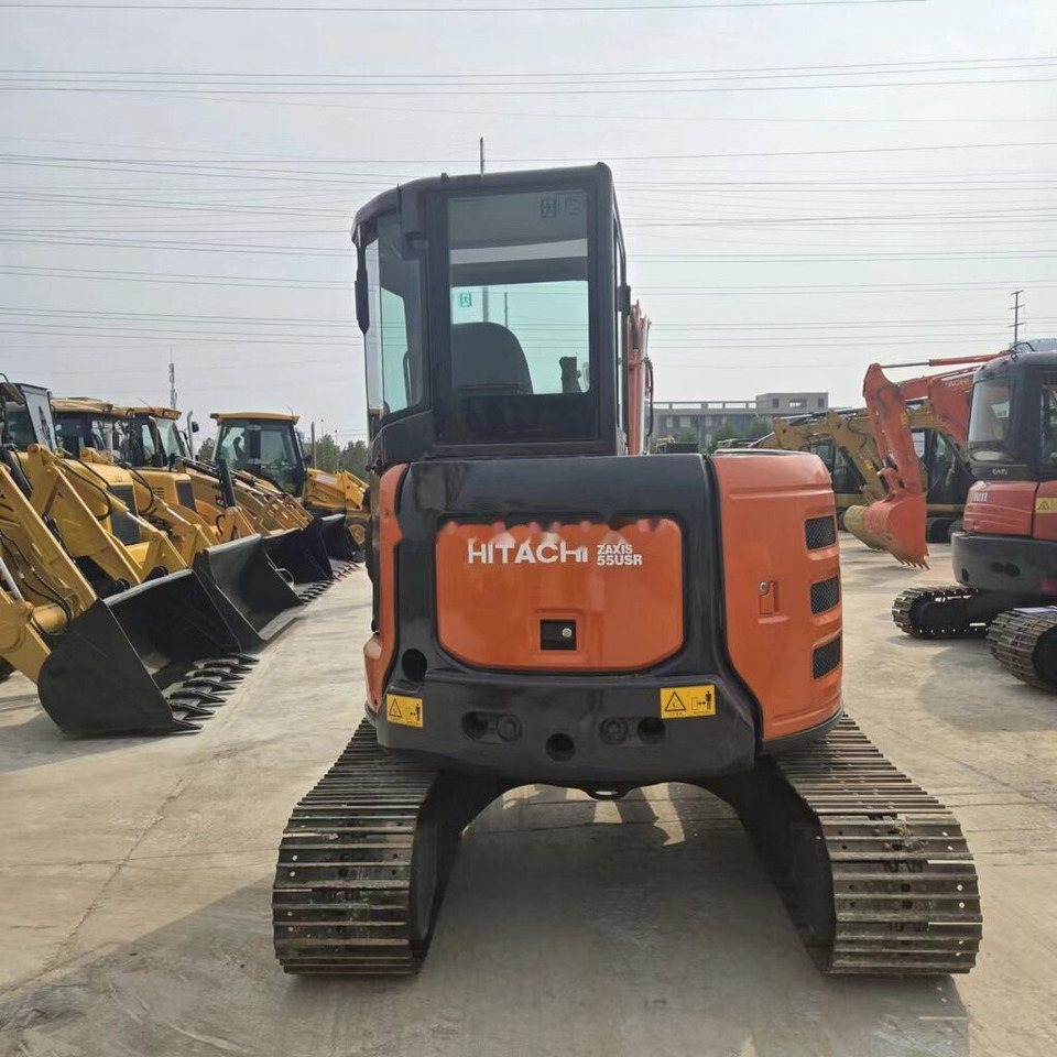Hitachi ZX55USR - Мини багер: снимка 1 Hitachi ZX55USR - Мини багер: снимка 1