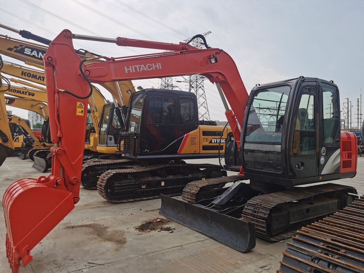 Hitachi ZX70 - Мини багер: снимка 3 Hitachi ZX70 - Мини багер: снимка 3