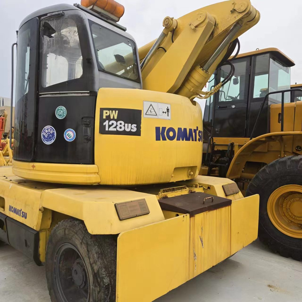 KOMATSU PC128US - Колесен багер: снимка 4 KOMATSU PC128US - Колесен багер: снимка 4