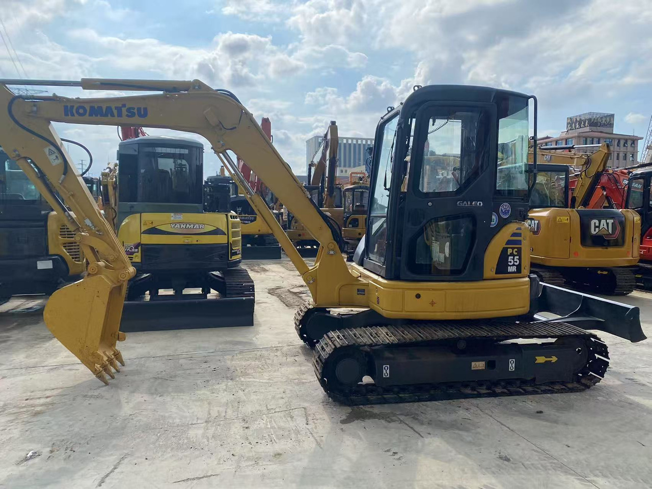 Мини багер KOMATSU PC55MR: снимка 7 Мини багер KOMATSU PC55MR: снимка 7