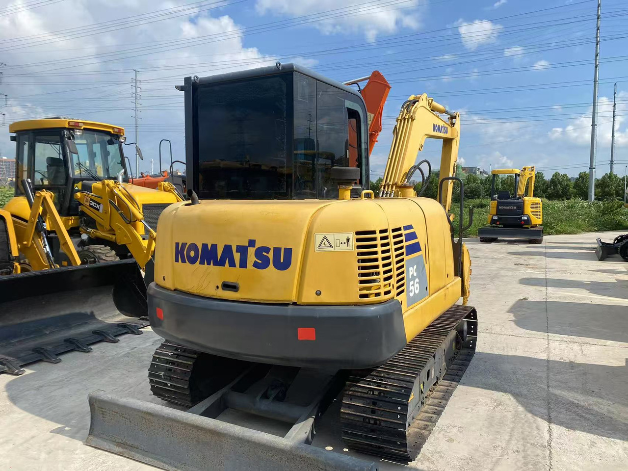 Мини багер KOMATSU PC56-7: снимка 6 Мини багер KOMATSU PC56-7: снимка 6