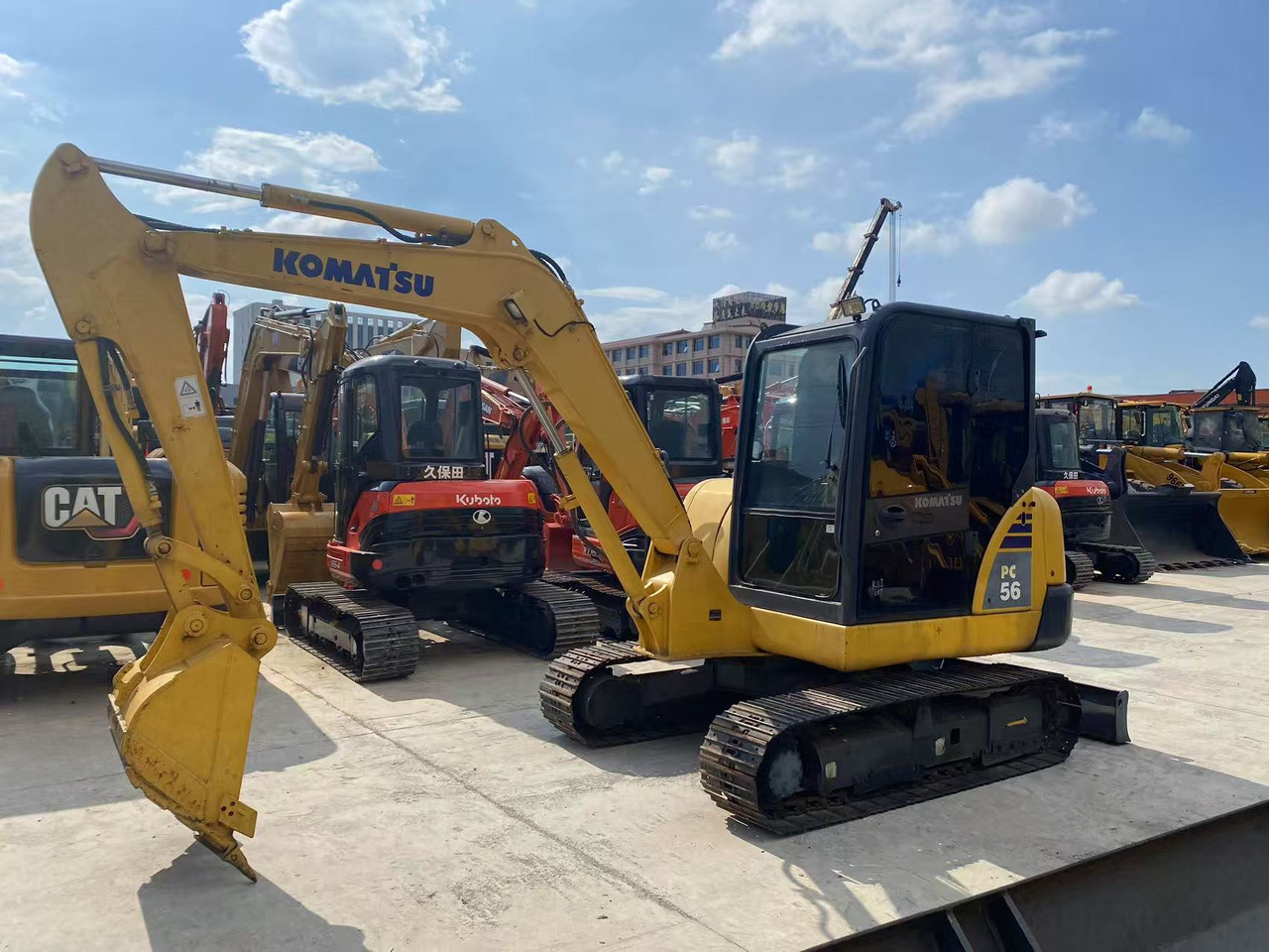 Мини багер KOMATSU PC56-7: снимка 7 Мини багер KOMATSU PC56-7: снимка 7