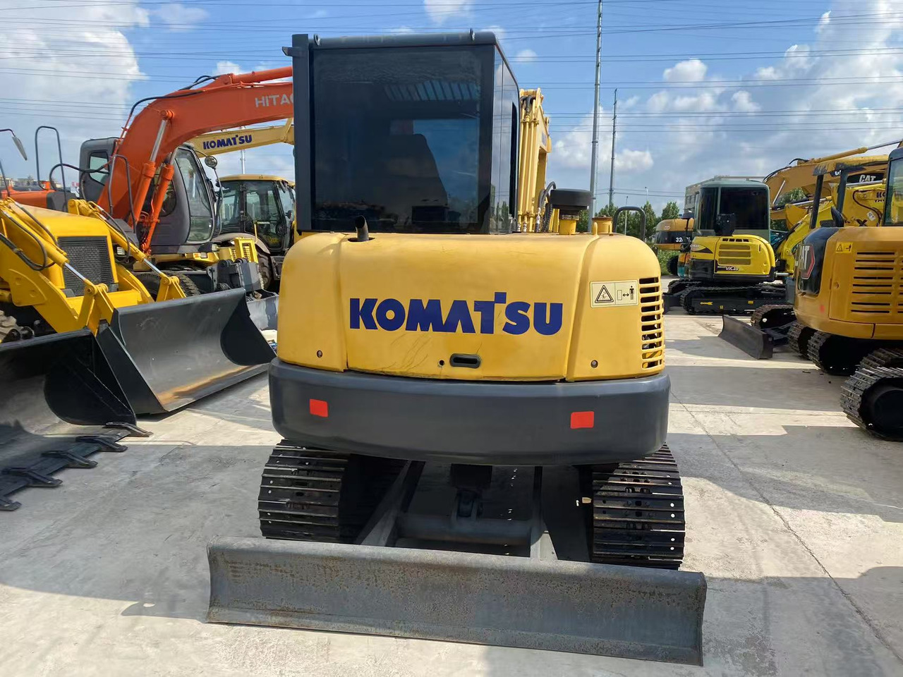 KOMATSU PC56-7 - Мини багер: снимка 2 KOMATSU PC56-7 - Мини багер: снимка 2