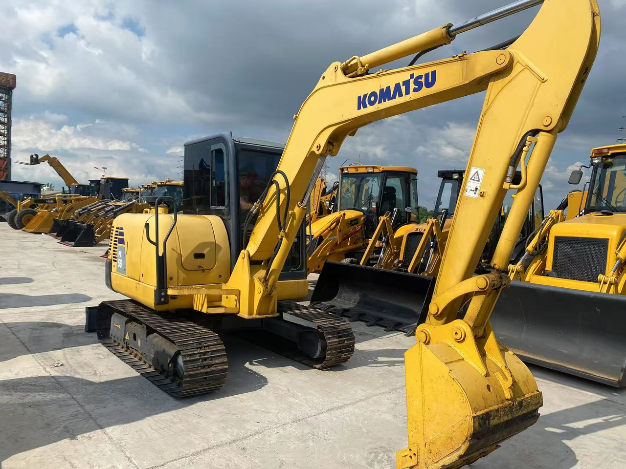 KOMATSU PC56-7 - Мини багер: снимка 2 KOMATSU PC56-7 - Мини багер: снимка 2
