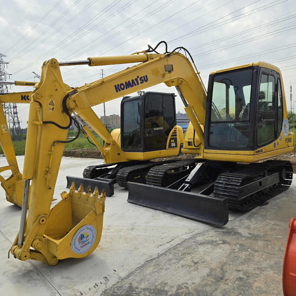 KOMATSU PC60 - Мини багер: снимка 4 KOMATSU PC60 - Мини багер: снимка 4