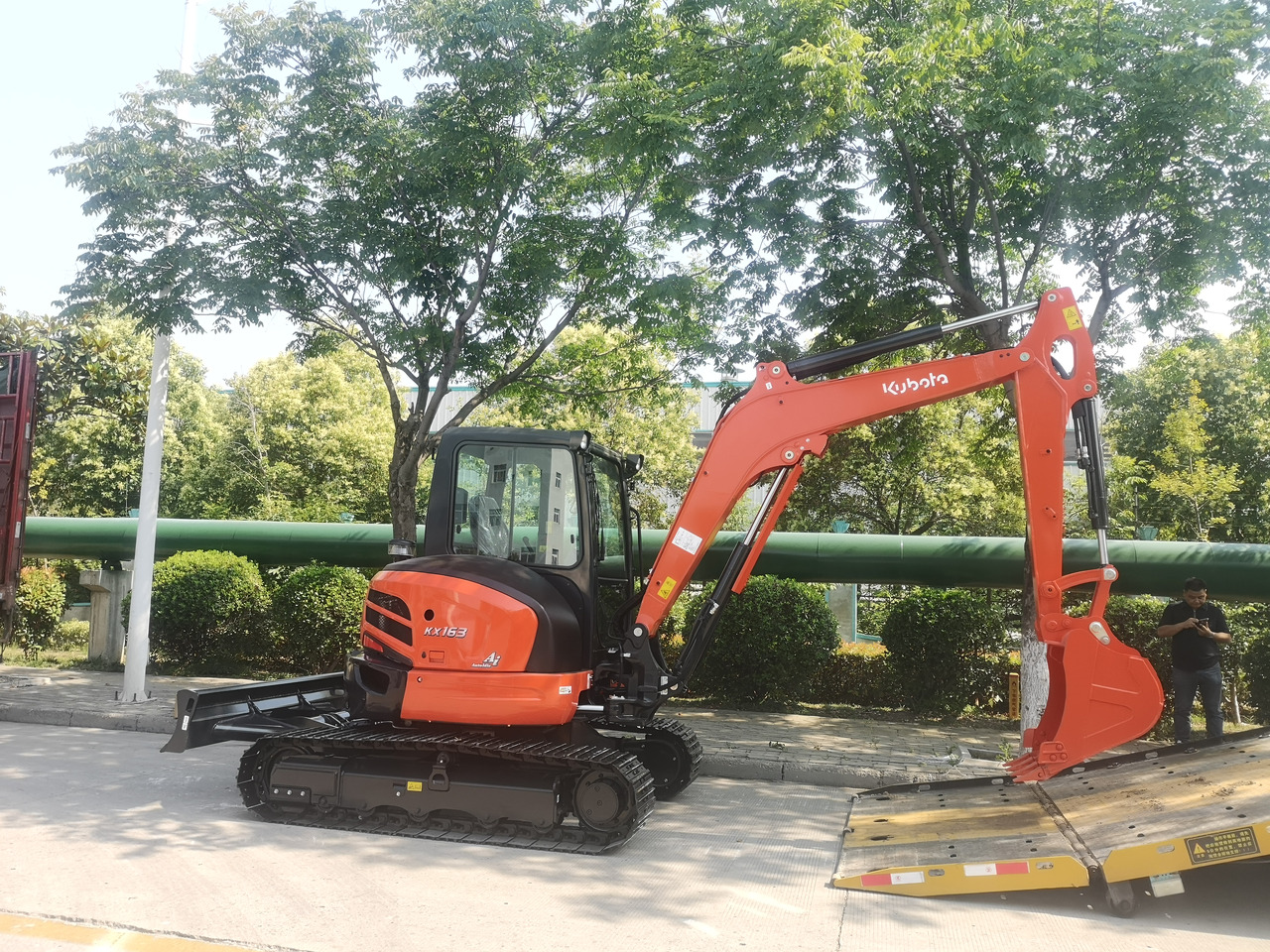 KUBOTA KX163-5 - Мини багер: снимка 2 KUBOTA KX163-5 - Мини багер: снимка 2
