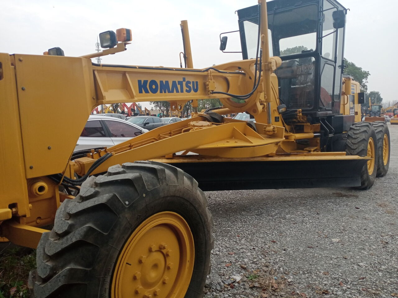 Грейдер Komatsu GD655: снимка 8
