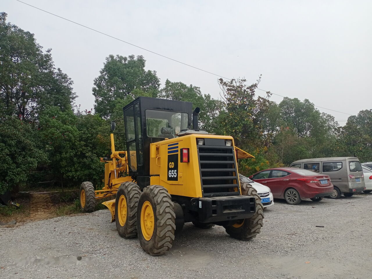 Komatsu GD655 - Грейдер: снимка 3 Komatsu GD655 - Грейдер: снимка 3