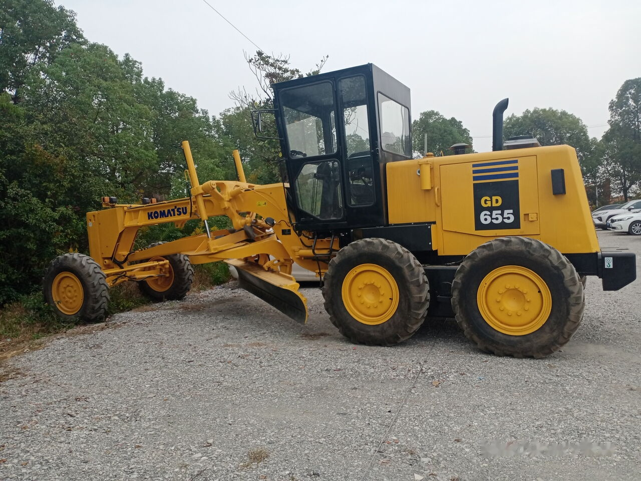 Грейдер Komatsu GD655: снимка 6