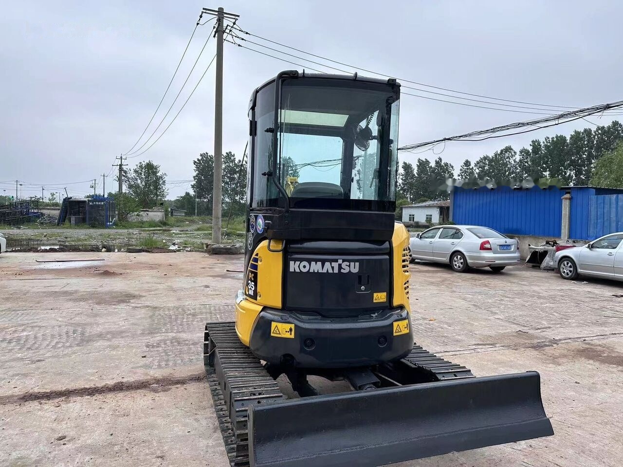 Komatsu PC35 - Мини багер: снимка 2 Komatsu PC35 - Мини багер: снимка 2