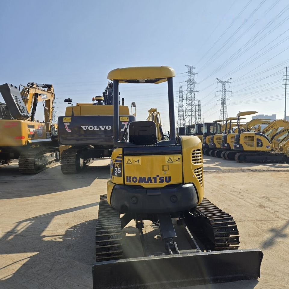 Мини багер Komatsu PC35MR: снимка 7
