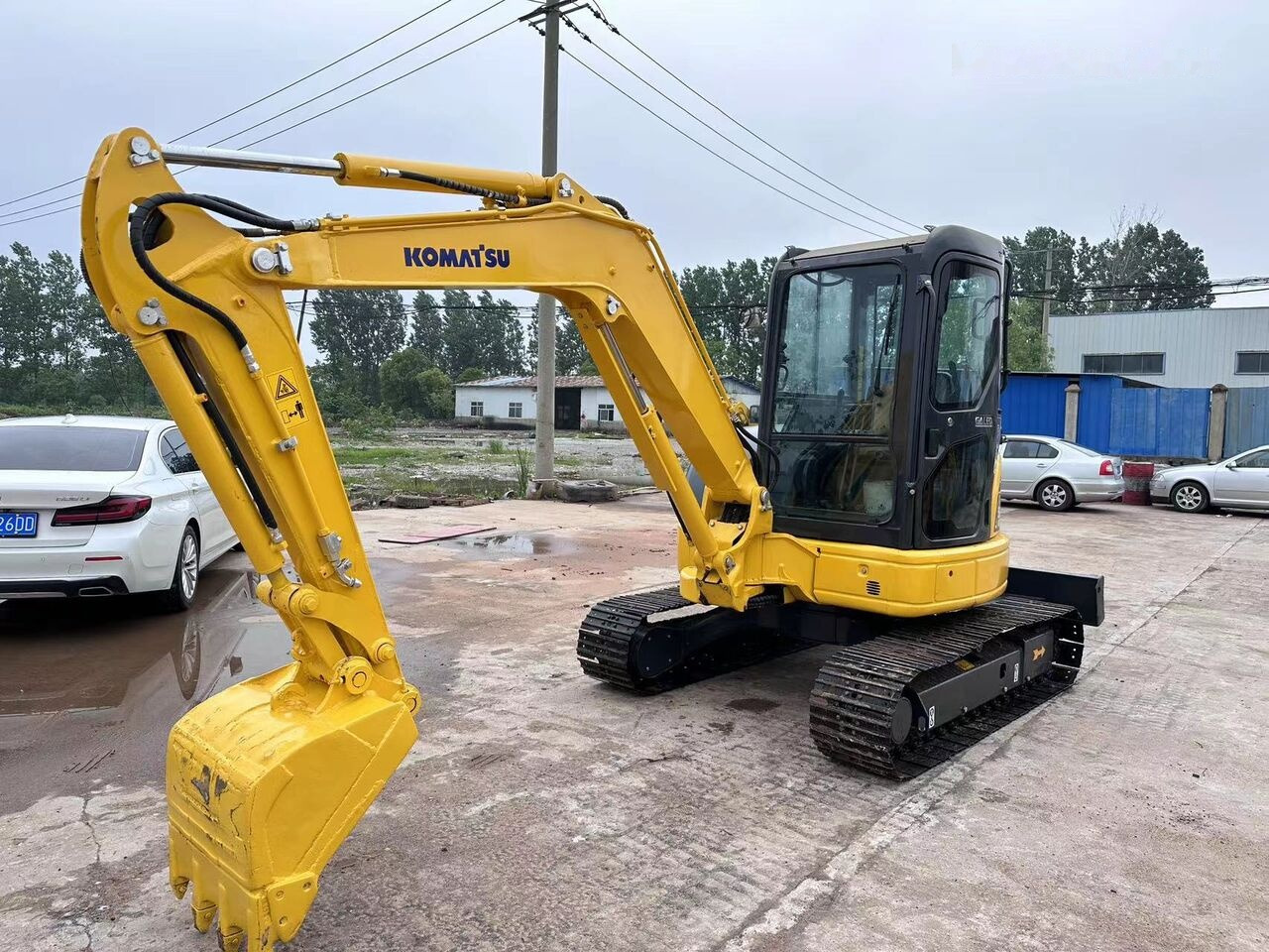 Komatsu PC50MR - Мини багер: снимка 3 Komatsu PC50MR - Мини багер: снимка 3