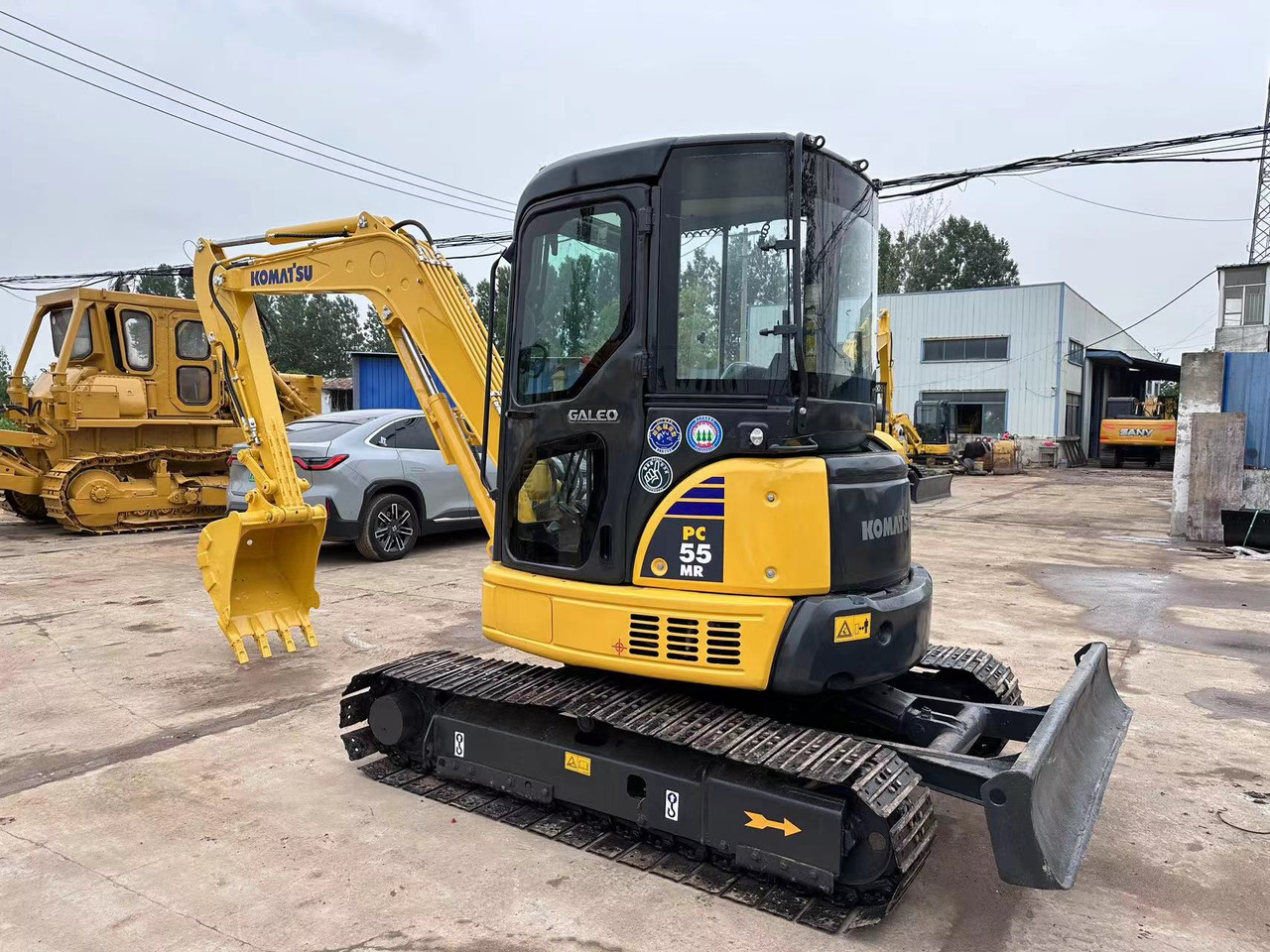 Komatsu PC55 - Мини багер: снимка 4 Komatsu PC55 - Мини багер: снимка 4