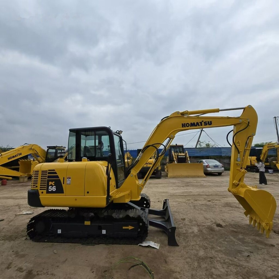 Komatsu PC56 - Мини багер: снимка 4 Komatsu PC56 - Мини багер: снимка 4