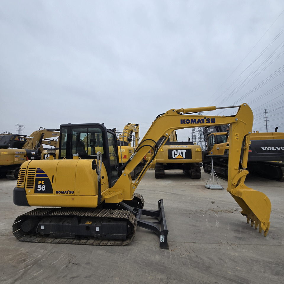 Мини багер Komatsu PC56: снимка 7