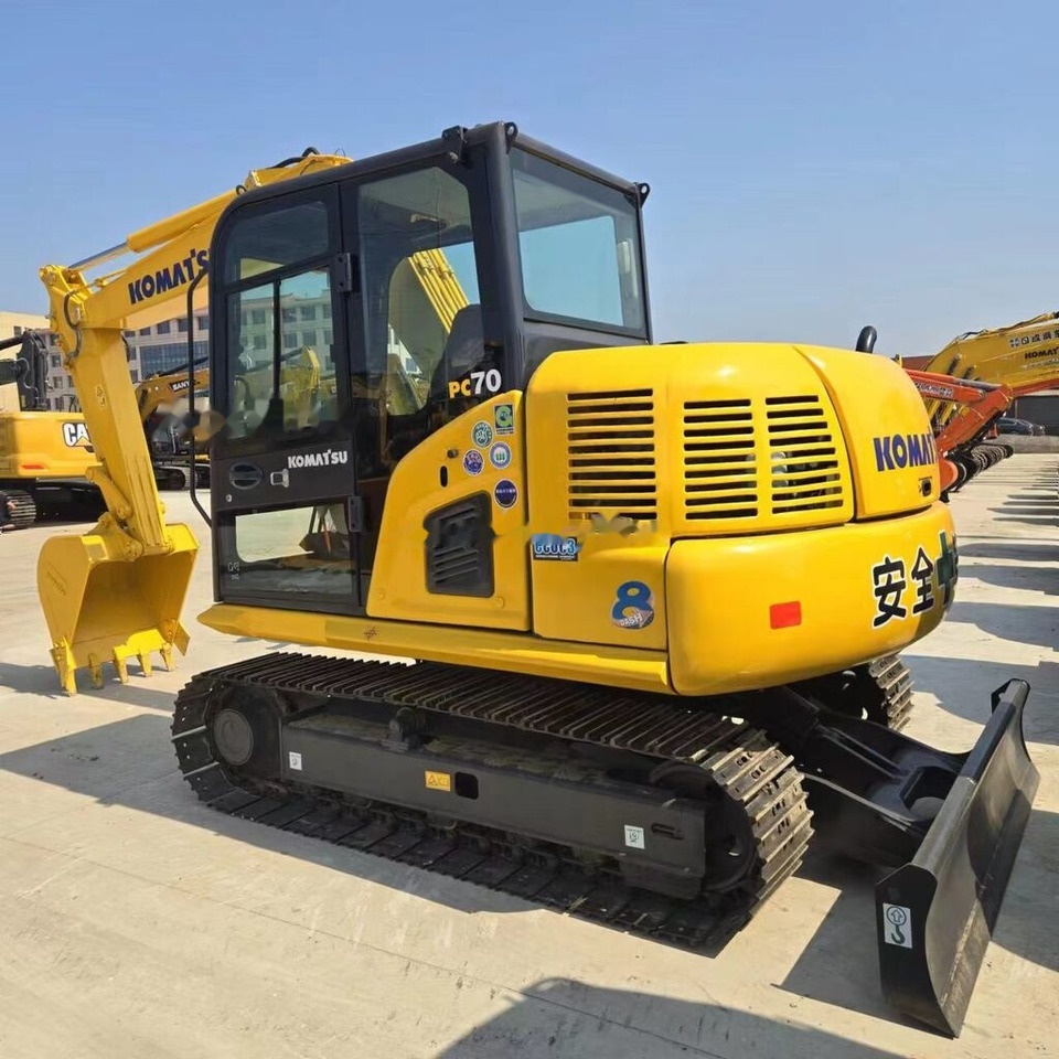Komatsu PC70-8 - Верижен багер: снимка 4 Komatsu PC70-8 - Верижен багер: снимка 4