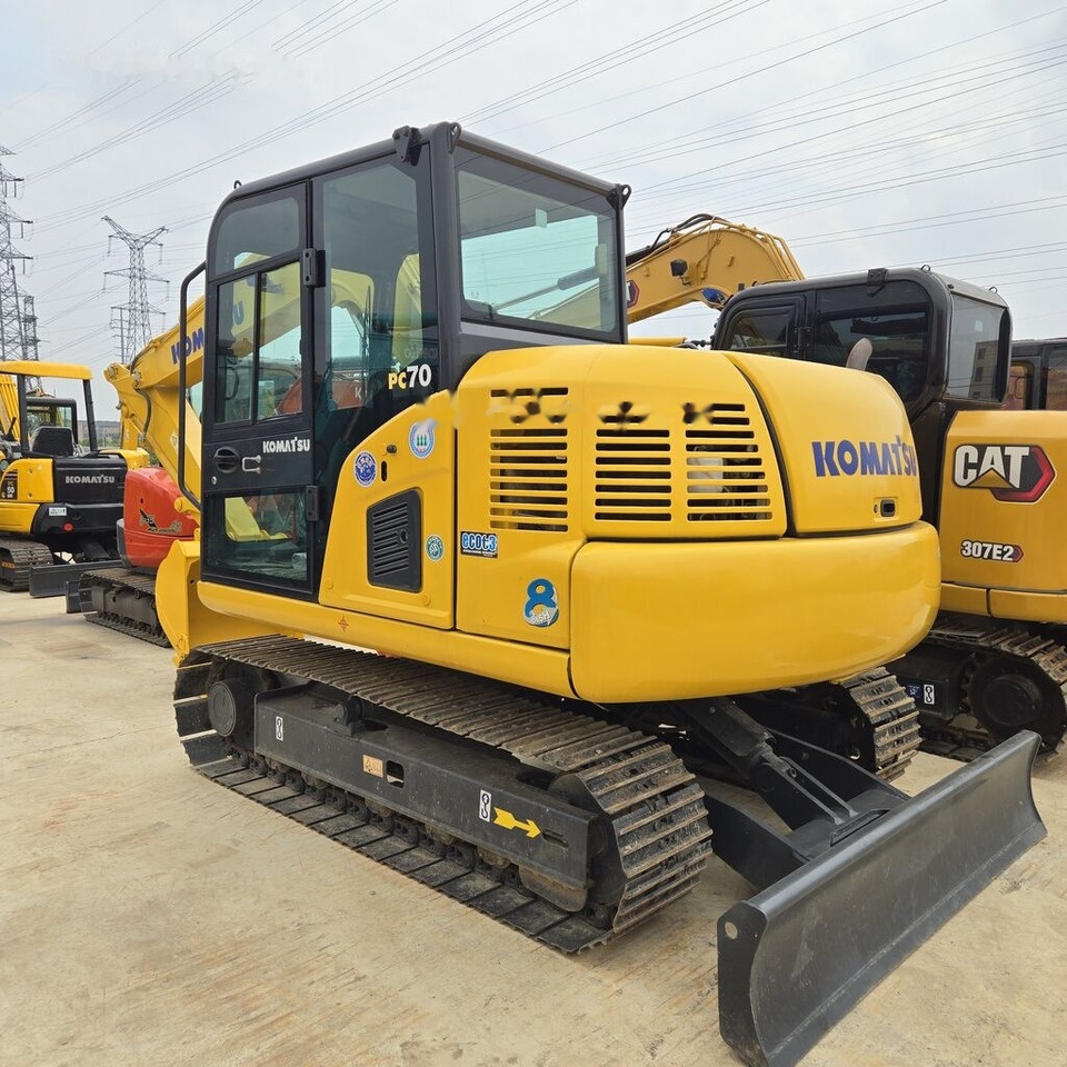 Komatsu PC70-8 - Мини багер: снимка 2 Komatsu PC70-8 - Мини багер: снимка 2