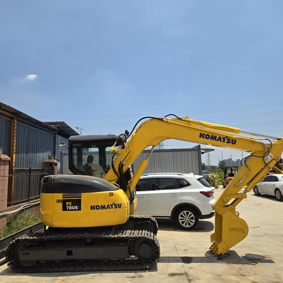 Komatsu PC78US - Мини багер: снимка 1 Komatsu PC78US - Мини багер: снимка 1