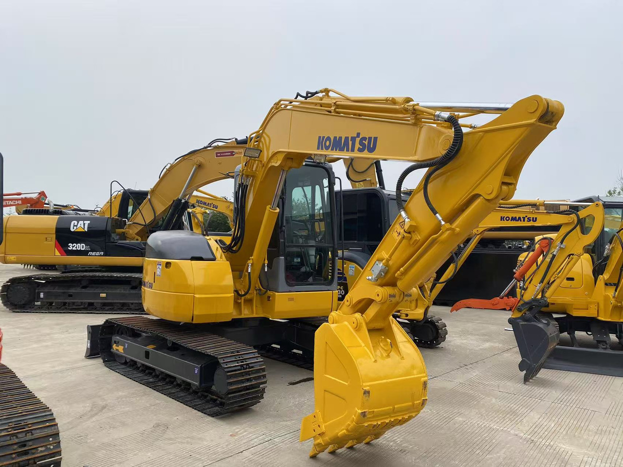 Komatsu PC78US - Мини багер: снимка 4 Komatsu PC78US - Мини багер: снимка 4
