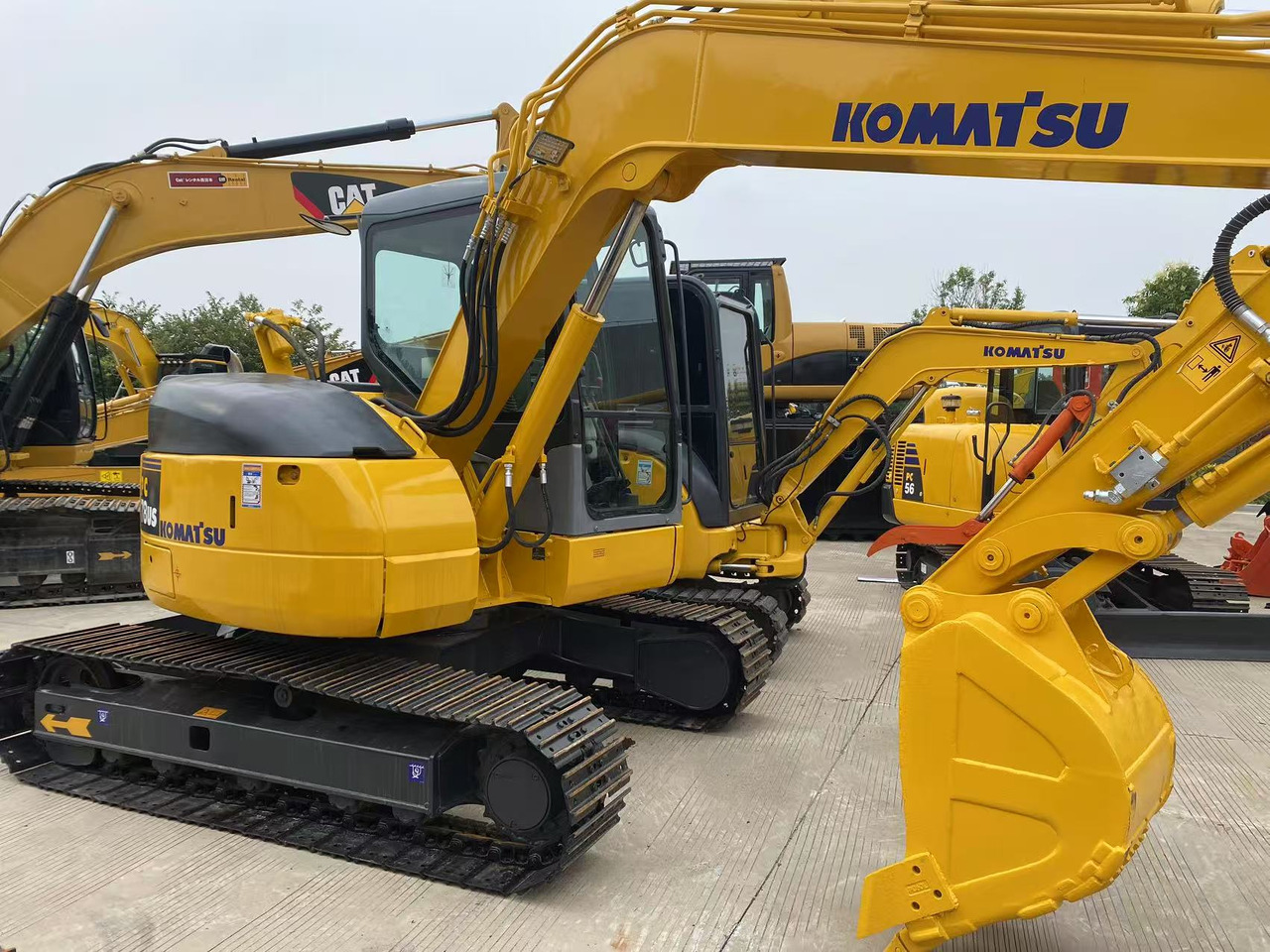 Komatsu PC78US - Мини багер: снимка 3 Komatsu PC78US - Мини багер: снимка 3