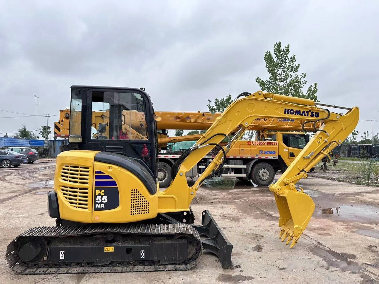 Komatsu pc55mr - Мини багер: снимка 3 Komatsu pc55mr - Мини багер: снимка 3