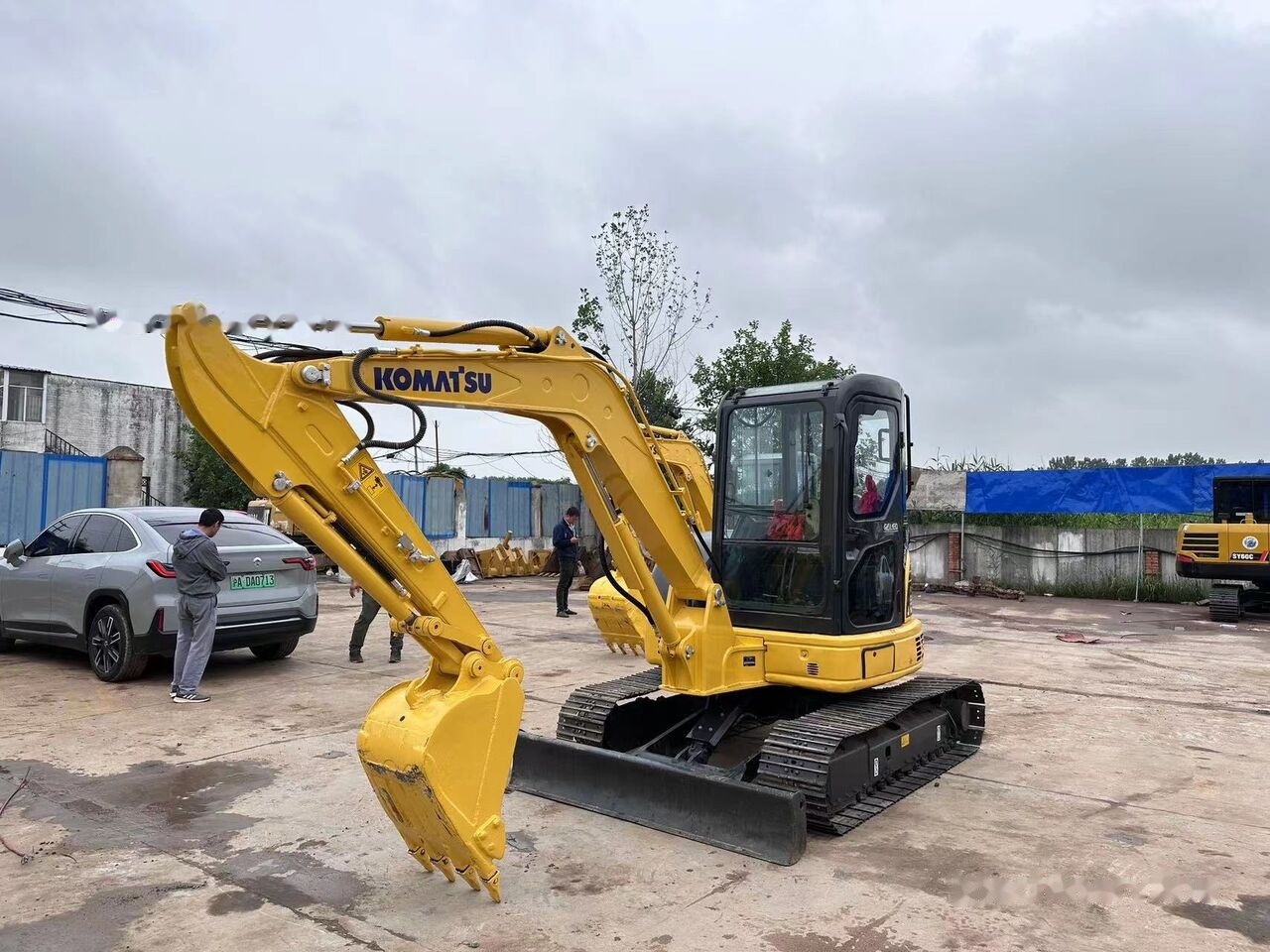 Komatsu pc55mr - Мини багер: снимка 1 Komatsu pc55mr - Мини багер: снимка 1