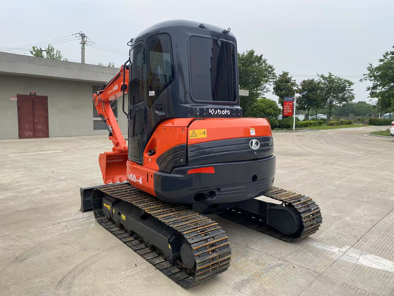 Kubota U50-4 - Мини багер: снимка 2 Kubota U50-4 - Мини багер: снимка 2