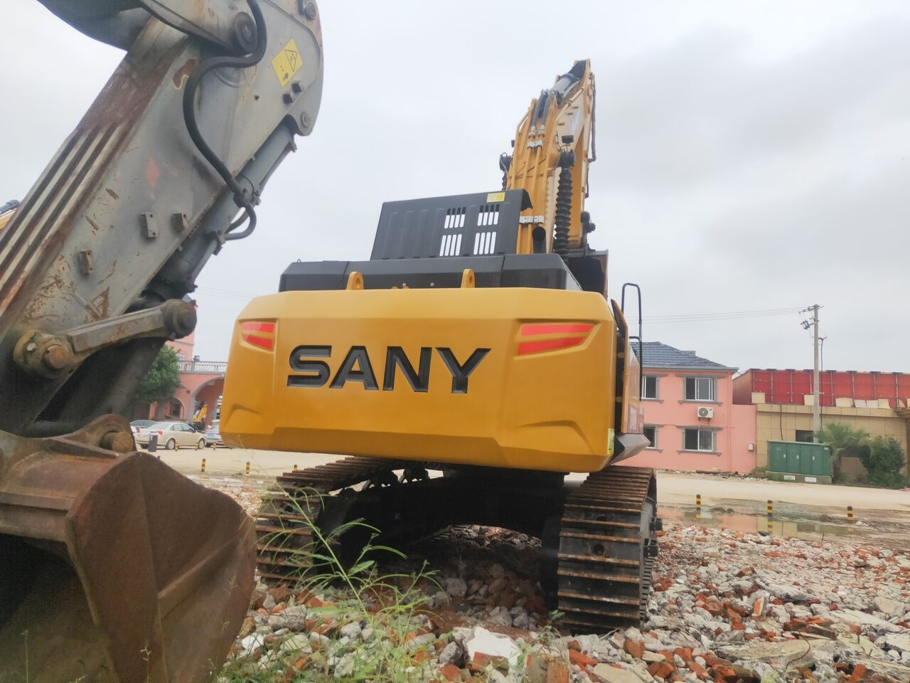 Верижен багер Sany SY485H: снимка 10