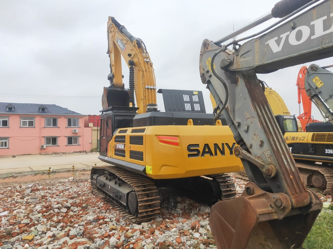 Верижен багер Sany SY485H: снимка 9