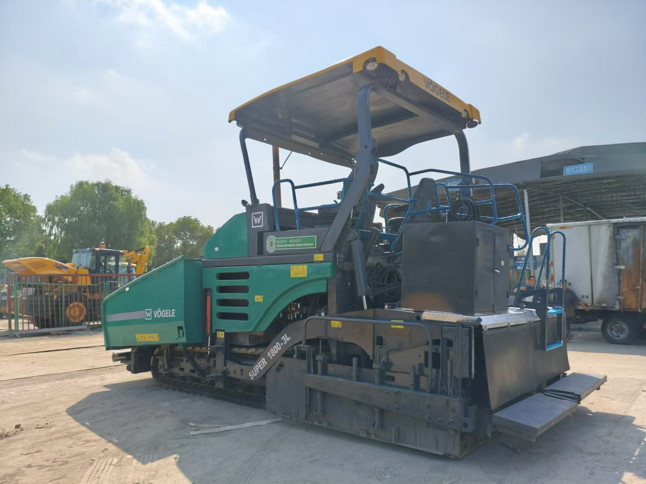 VOGELE 1800-3L - Асфалтополагач: снимка 4 VOGELE 1800-3L - Асфалтополагач: снимка 4