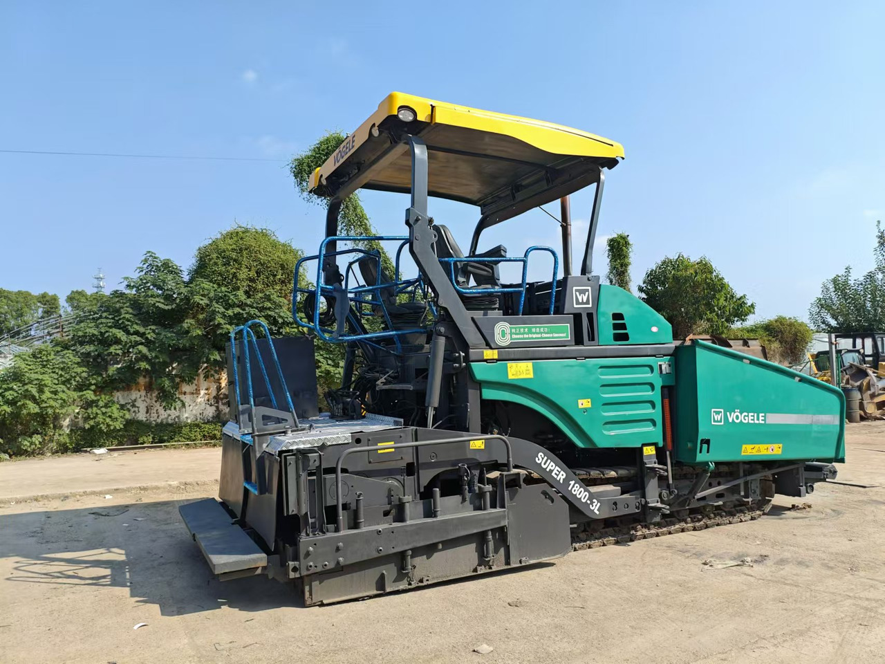 VOGELE 1800-3L - Асфалтополагач: снимка 3 VOGELE 1800-3L - Асфалтополагач: снимка 3