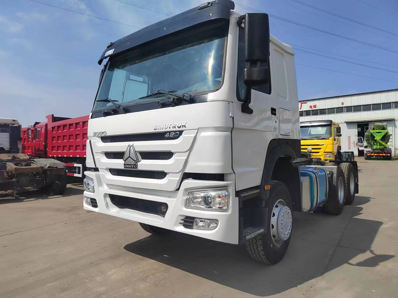 SINOTRUK HOWO trailer head - Влекач: снимка 2 SINOTRUK HOWO trailer head - Влекач: снимка 2