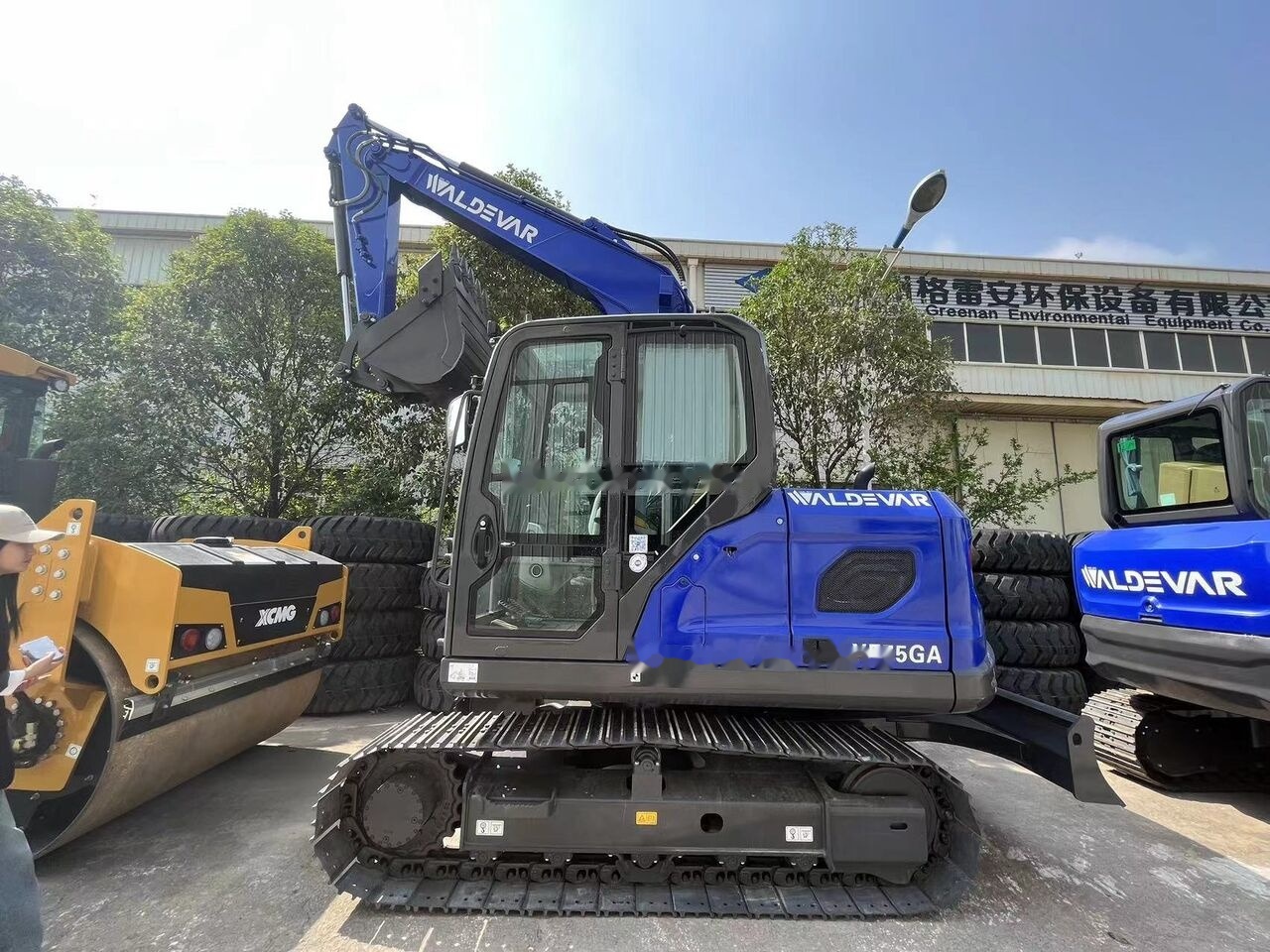 XCMG XE75GA New machine - Мини багер: снимка 1 XCMG XE75GA New machine - Мини багер: снимка 1
