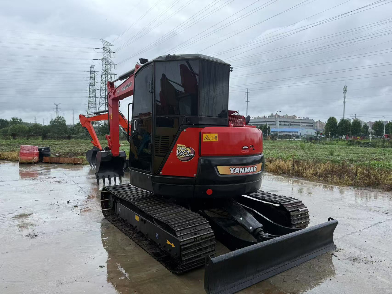 Мини багер YANMAR VIO55: снимка 7