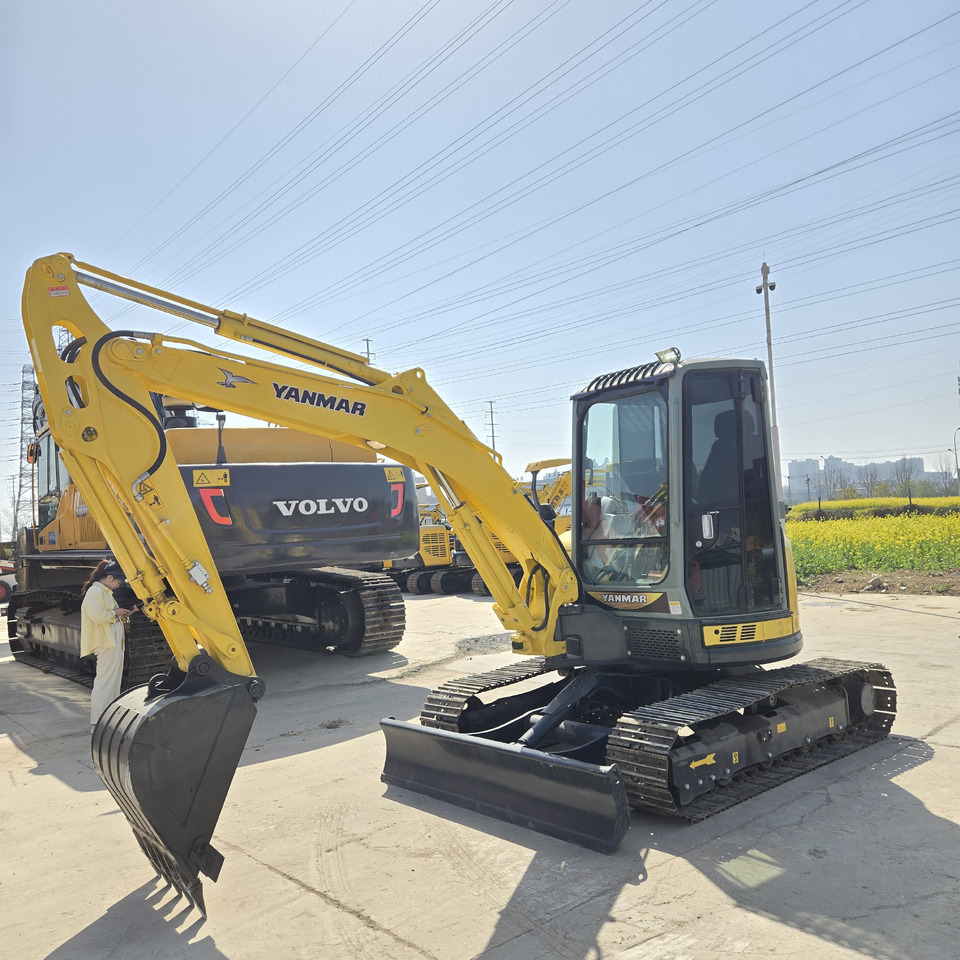 YANMAR Vio55 - Мини багер: снимка 4 YANMAR Vio55 - Мини багер: снимка 4