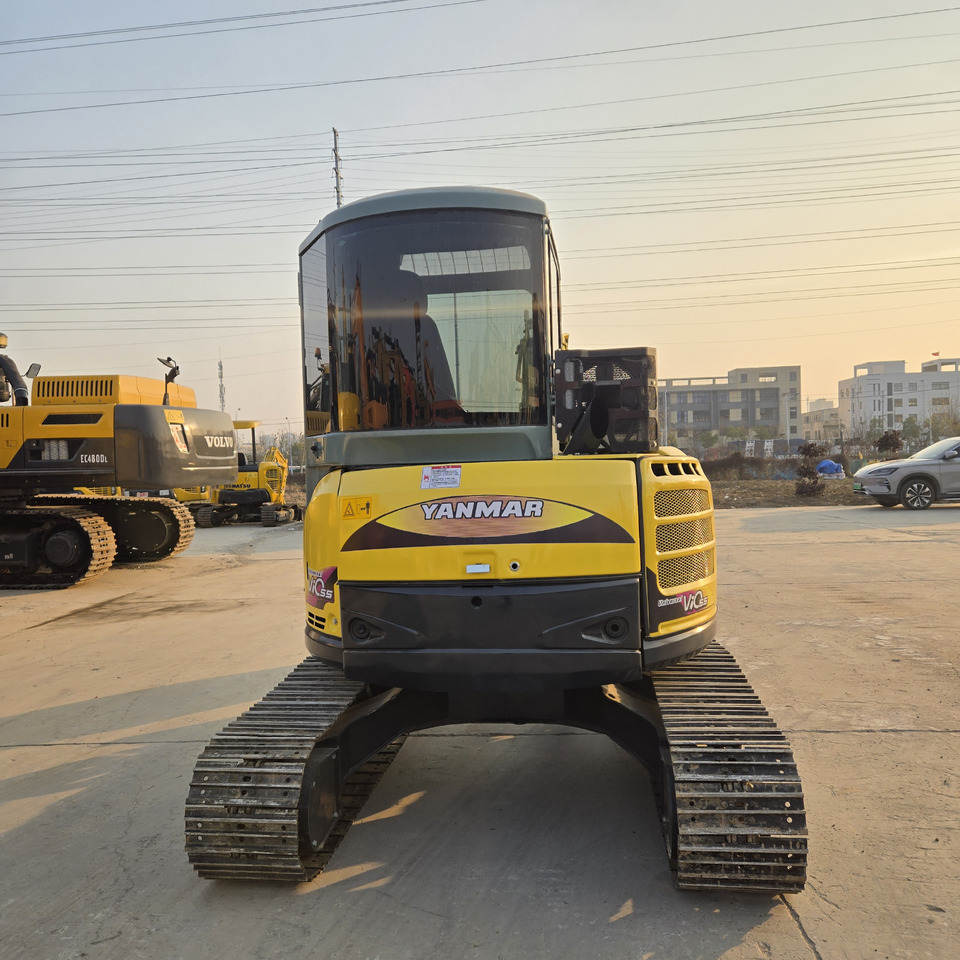 Yanmar Vio55 - Мини багер: снимка 4 Yanmar Vio55 - Мини багер: снимка 4