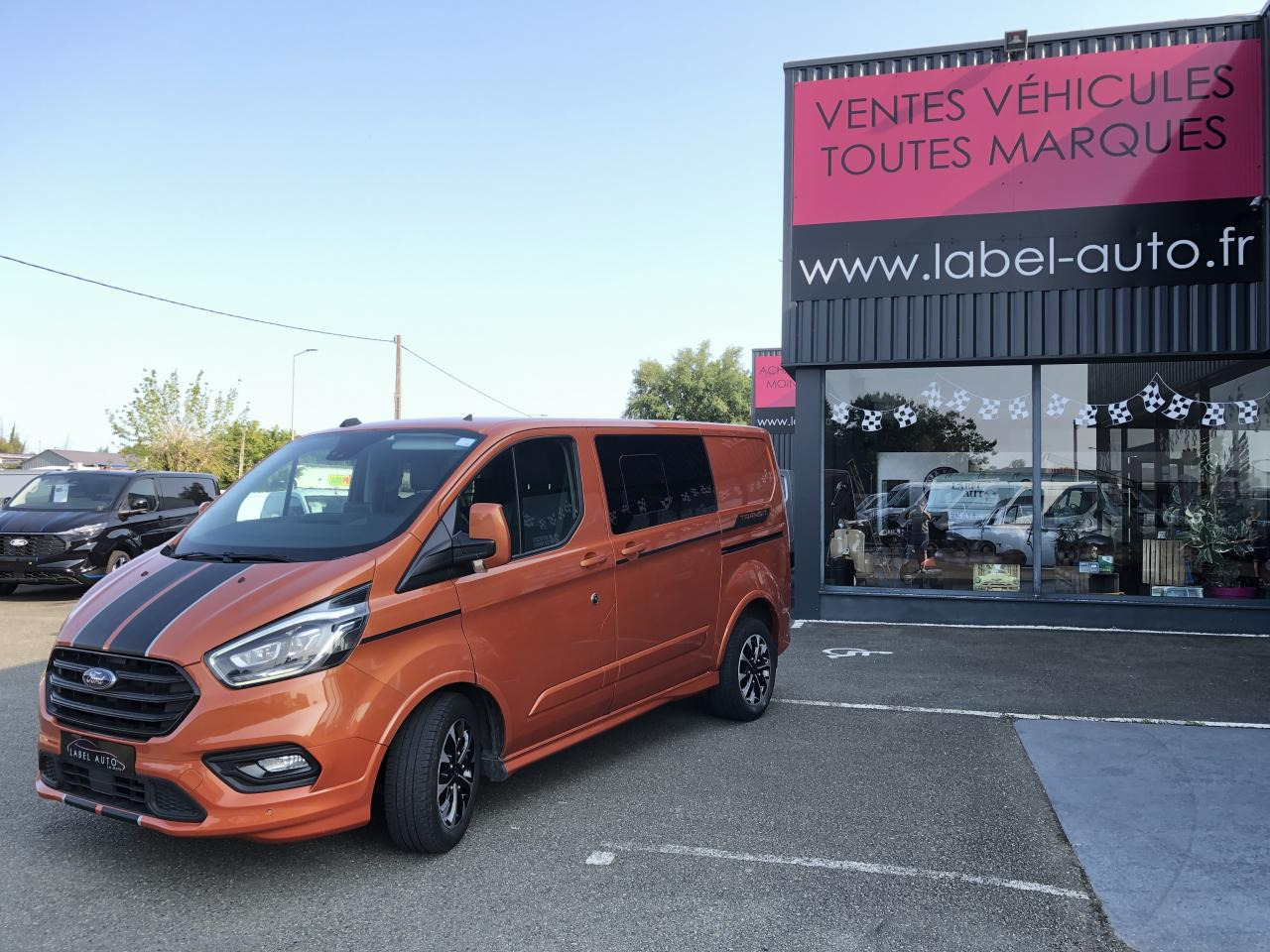 FORD Transit Custom CABINE APPROFONDIE 2.0 EcoBlue 170CH BVA - Товарен бус: снимка 5 FORD Transit Custom CABINE APPROFONDIE 2.0 EcoBlue 170CH BVA - Товарен бус: снимка 5