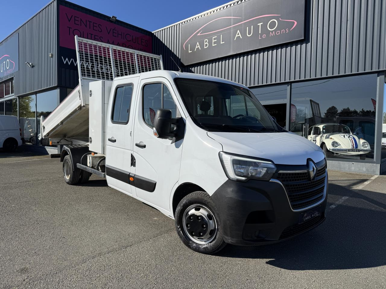 RENAULT MASTER 3T5 BENNE + COFFRE RJ DOUBLE CABINE 6 PL 2.3 DCI 130 CH CONFORT + GPS + REGUL + CLIM - Бус самосвал: снимка 2 RENAULT MASTER 3T5 BENNE + COFFRE RJ DOUBLE CABINE 6 PL 2.3 DCI 130 CH CONFORT + GPS + REGUL + CLIM - Бус самосвал: снимка 2