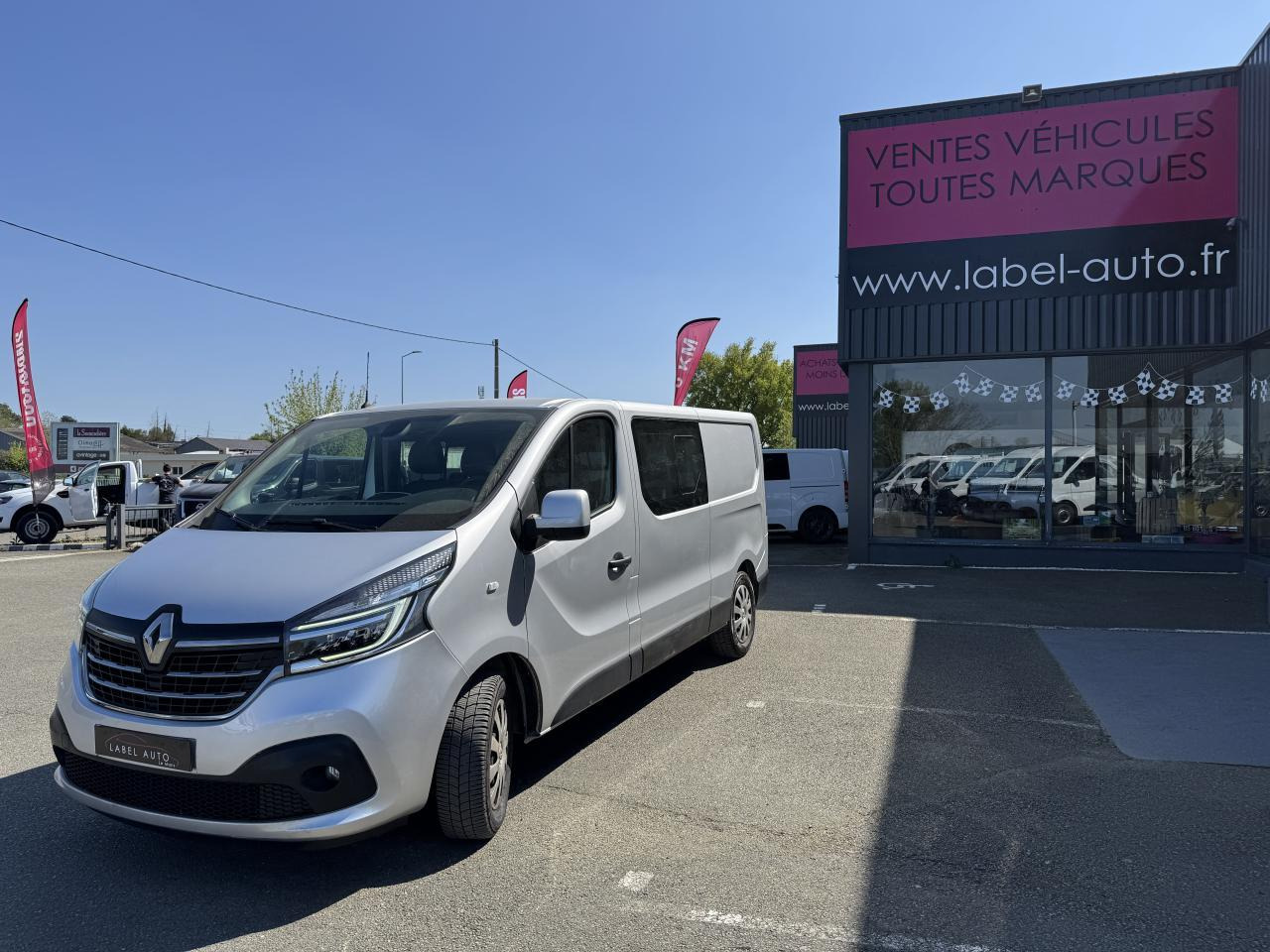Renault Trafic L2H1 2.0 DCI 145CH CABINE APPROFONDIE 6 PLACES CONFORT EDC - Бус с двойна кабина: снимка 4 Renault Trafic L2H1 2.0 DCI 145CH CABINE APPROFONDIE 6 PLACES CONFORT EDC - Бус с двойна кабина: снимка 4