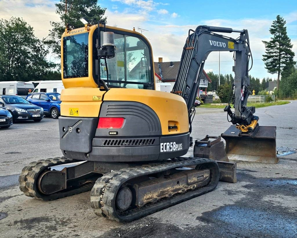 Volvo ECR 58 plus - Мини багер: снимка 5 Volvo ECR 58 plus - Мини багер: снимка 5