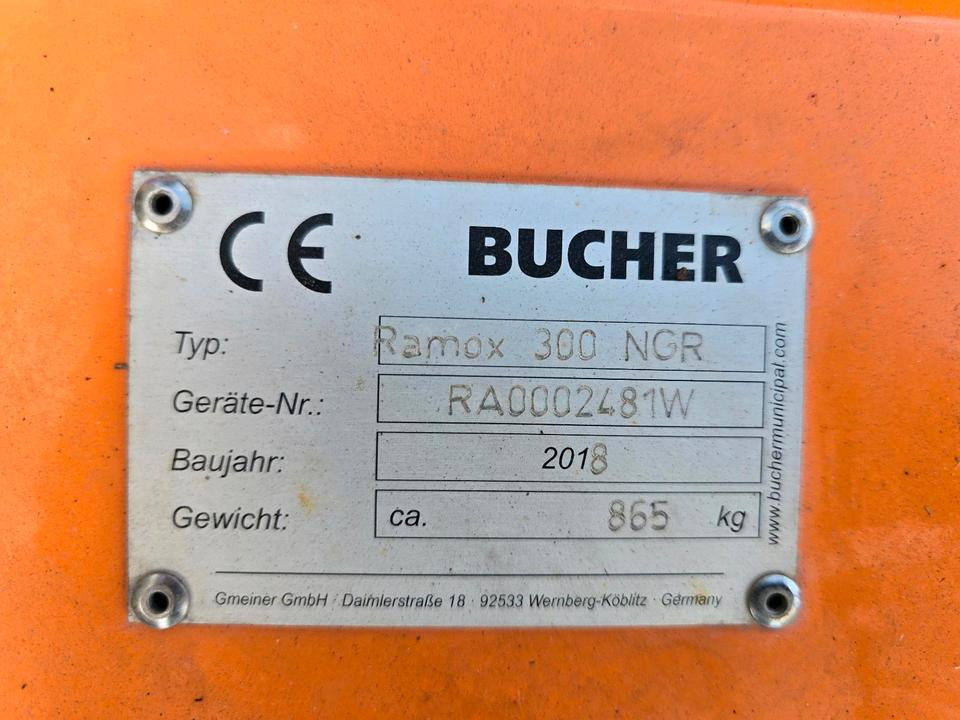 Гребло за сняг Bucher Schneepflug Ramox 300 NGR Schneeschieber Schneeschild Winterdienst Räumschild passend für Unimog 405/10 405/12 UGE UGN U300 U 300 400 500: снимка 8