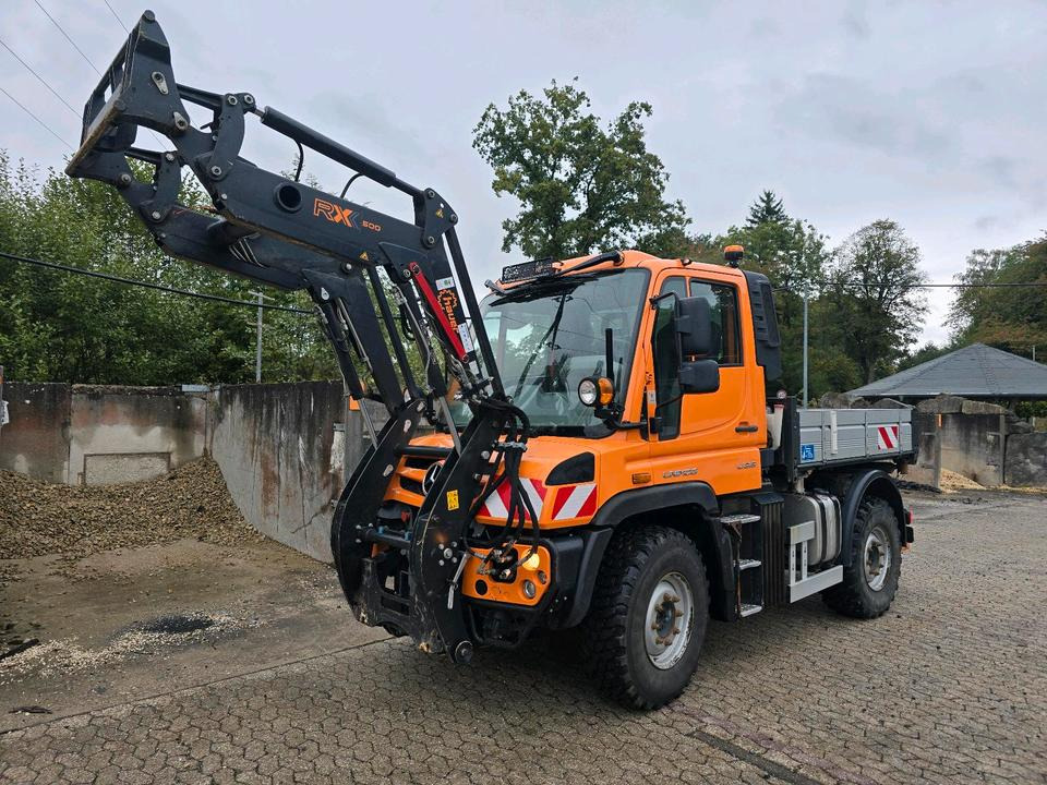 Unimog U318 NKS-F-UGE-42 Frontlader Mercedes-Benz 405/10 405/12 UGE Mercedes-Benz U 318 323 327 423 427 429 430 EasyDrive Variopilot Radlader Hauer rx 500 Frontlader - Комунална/ Специална техника: снимка 1 Unimog U318 NKS-F-UGE-42 Frontlader Mercedes-Benz 405/10 405/12 UGE Mercedes-Benz U 318 323 327 423 427 429 430 EasyDrive Variopilot Radlader Hauer rx 500 Frontlader - Комунална/ Специална техника: снимка 1