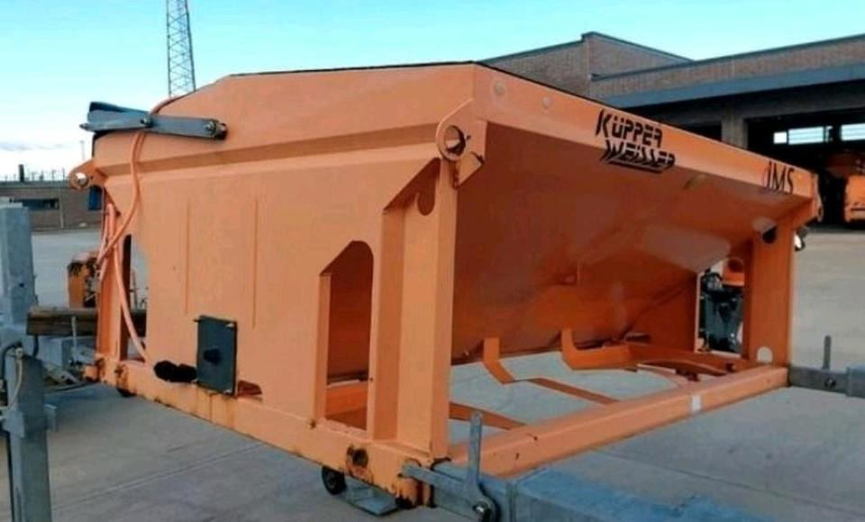 Küpper-Weisser IMSSN 1,6m3 J18016H IMSSF Salzstreuer Winterdienst Streuautomat Streusilo Solestreuer passend für Multicar Ladog Lidner - Машина за разпръскване на сол/ Пясък: снимка 3 Küpper-Weisser IMSSN 1,6m3 J18016H IMSSF Salzstreuer Winterdienst Streuautomat Streusilo Solestreuer passend für Multicar Ladog Lidner - Машина за разпръскване на сол/ Пясък: снимка 3