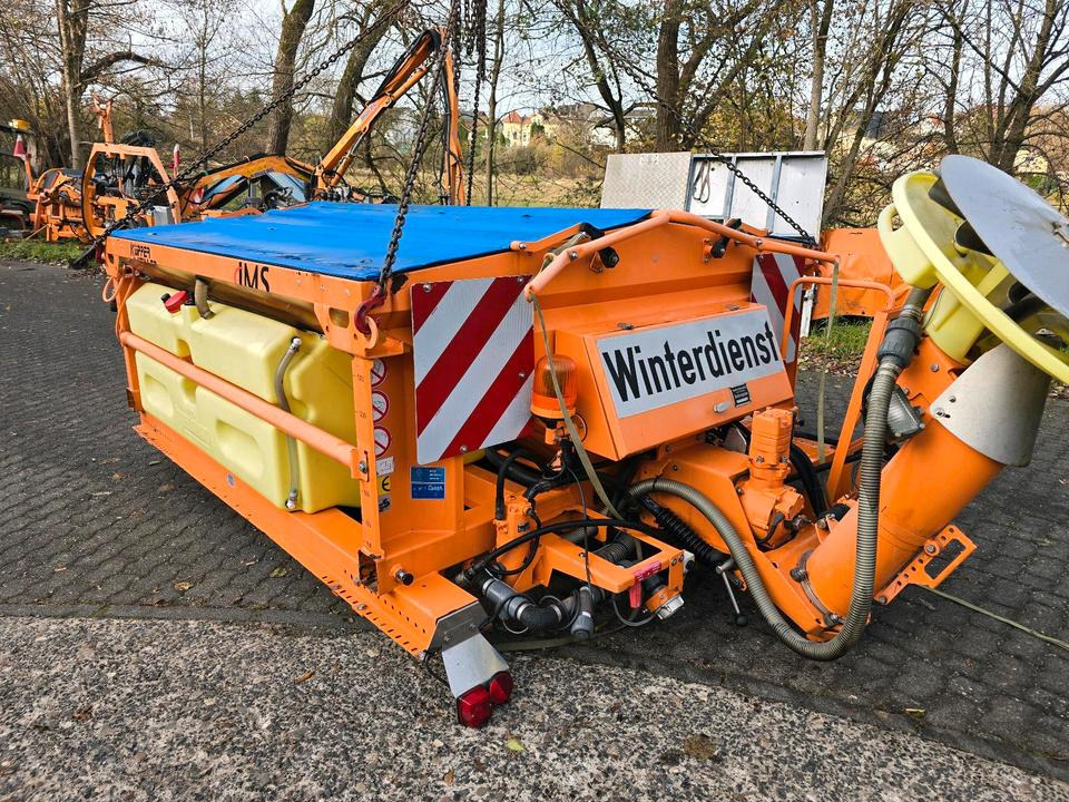 Küpper-Weisser IMSSN 2,7m3 F2527HFS IMSSF Salzstreuer Winterdienst Streuautomat Streusilo Solestreuer passend für UNIMOG 405/10 405/12 UGE UGN U300 400 500 530 430 318 423 - Машина за разпръскване на сол/ Пясък: снимка 2 Küpper-Weisser IMSSN 2,7m3 F2527HFS IMSSF Salzstreuer Winterdienst Streuautomat Streusilo Solestreuer passend für UNIMOG 405/10 405/12 UGE UGN U300 400 500 530 430 318 423 - Машина за разпръскване на сол/ Пясък: снимка 2